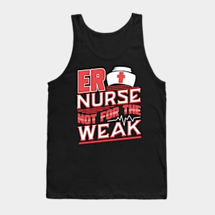 ER Nurse Funny Humor RN Tank Top